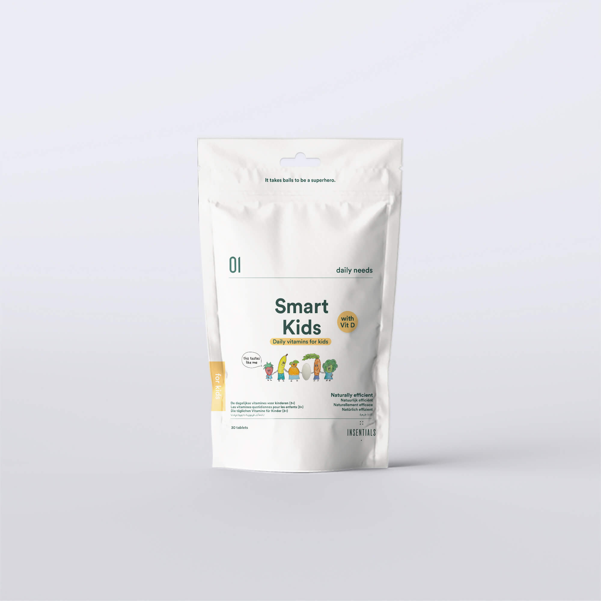 Insentials Smart Vitamins for kids 30 zuigtabletten