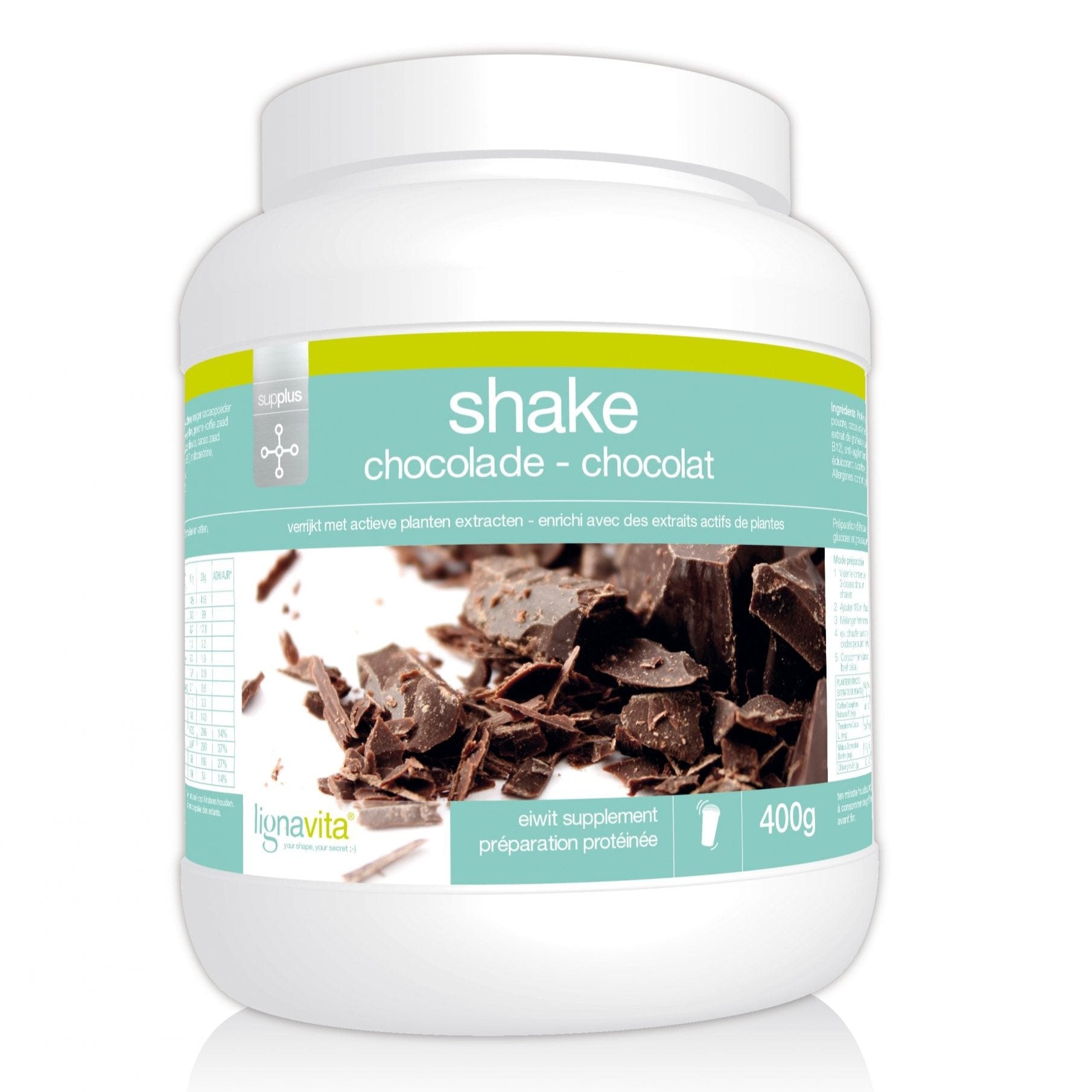 Supplus Chocolade shake (400 g)