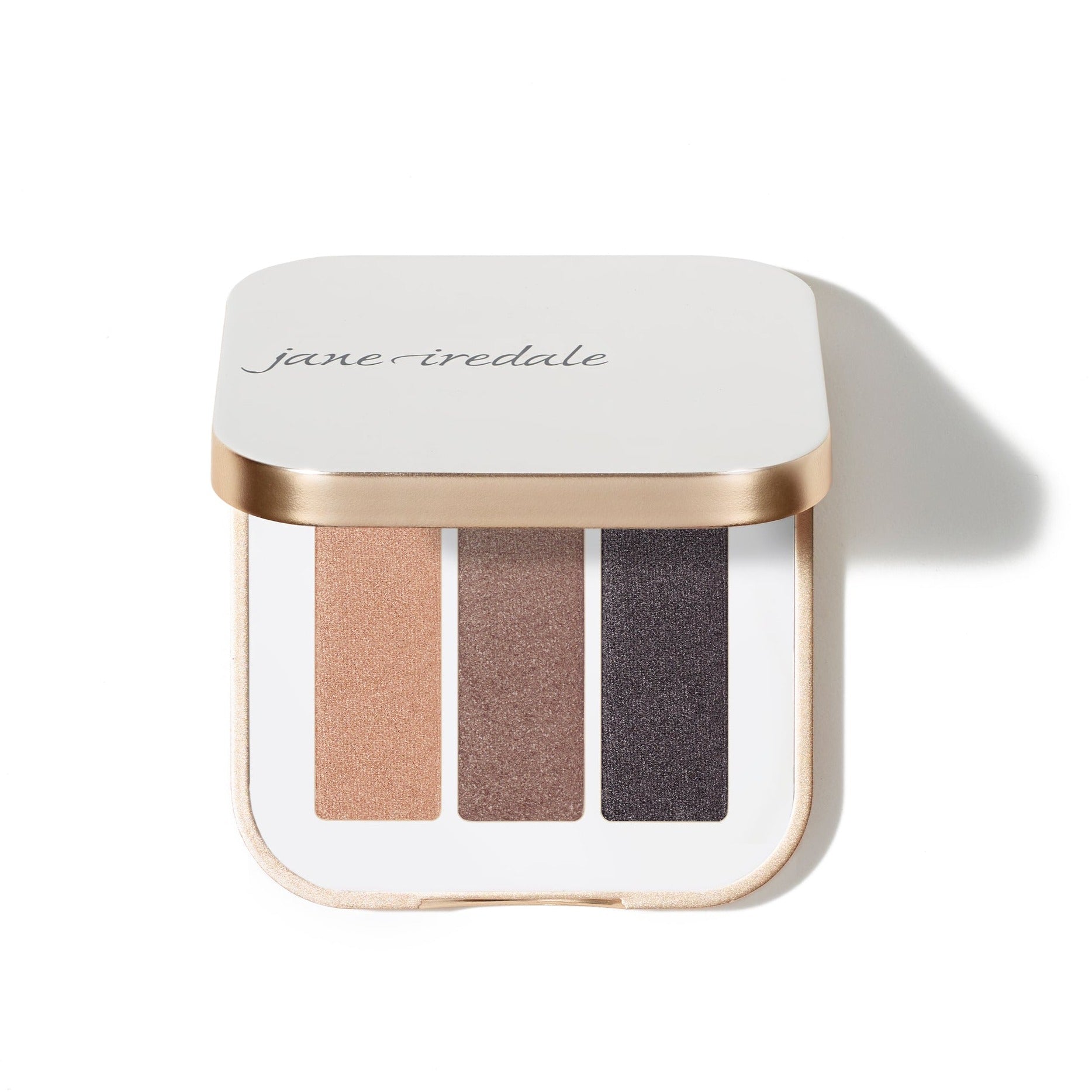 jane iredale PurePressed eye shadow triple | Brown Sugar