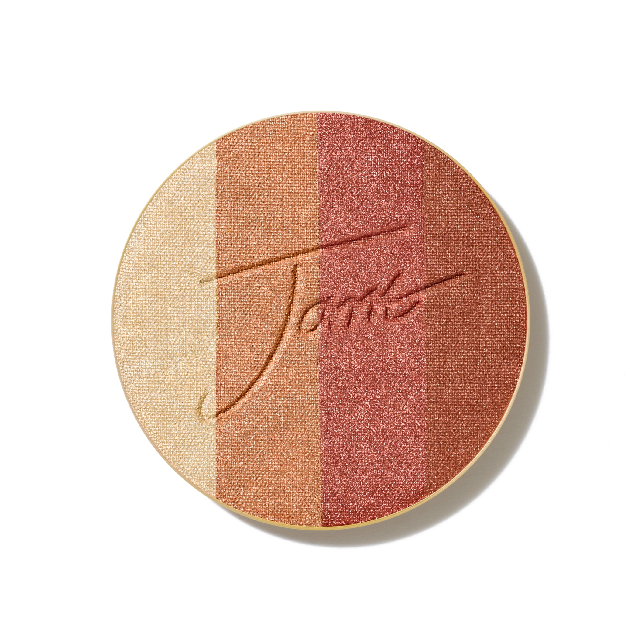 jane iredale PureBronze shimmer bronzer palette refill | Copper Dusk