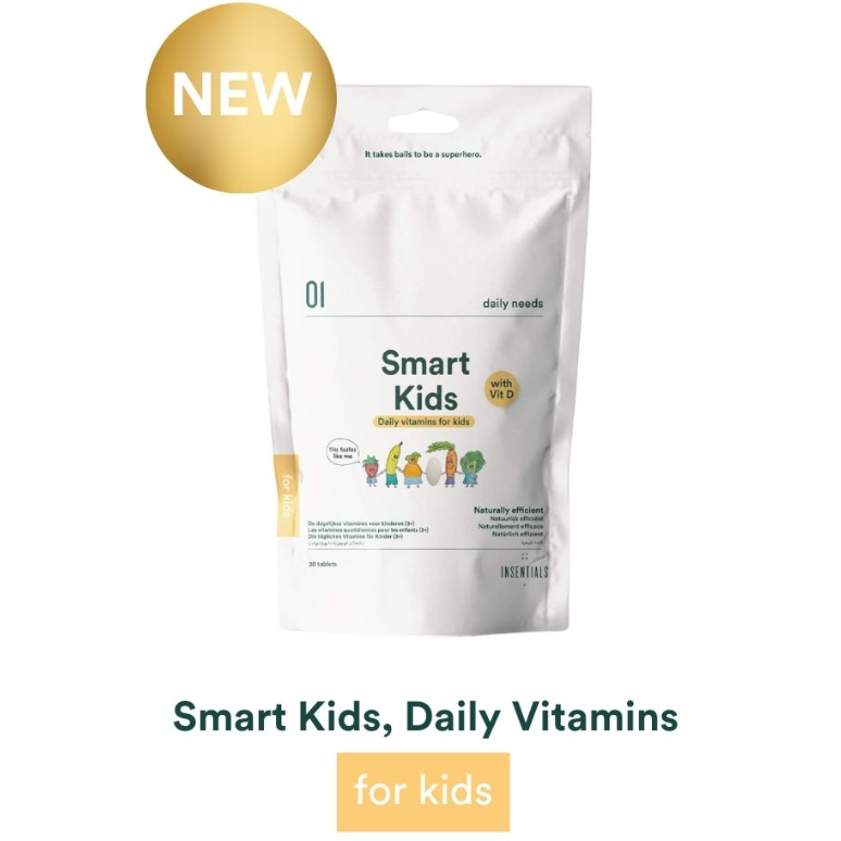 Insentials Smart Vitamins for kids 30 zuigtabletten