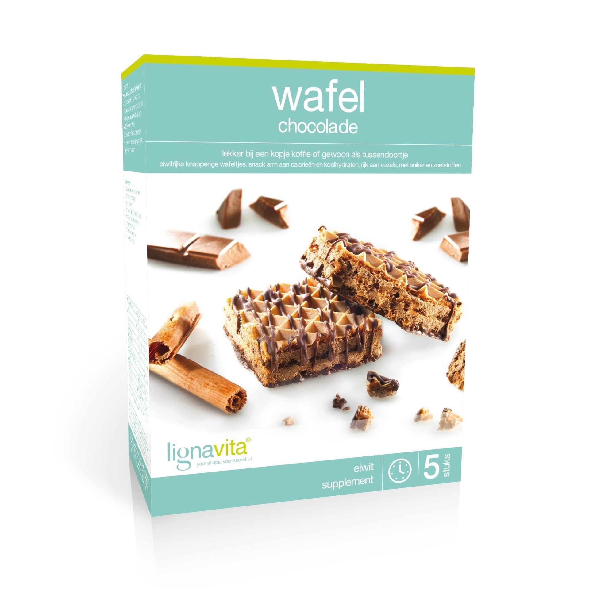 Wafel chocolade (5 x 2 stuks)